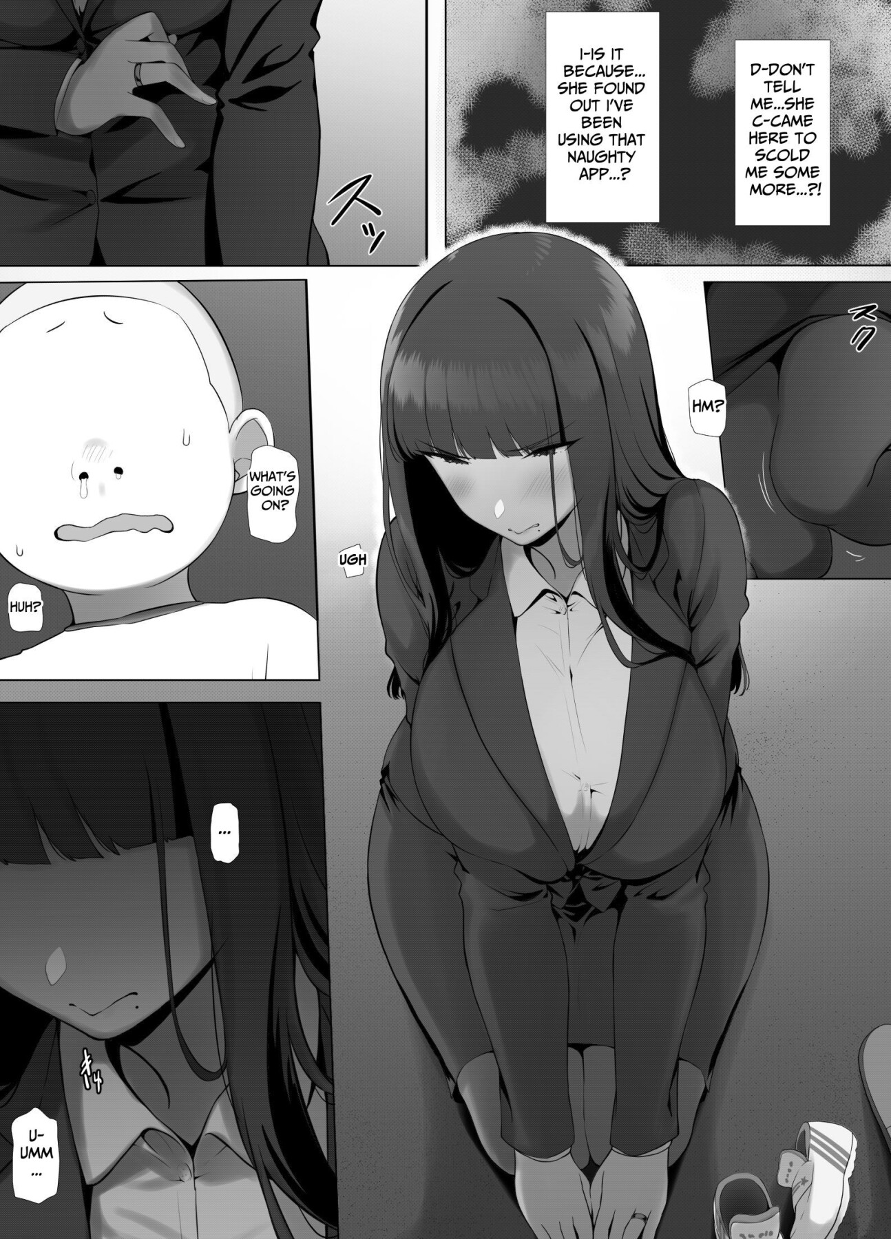 Hentai Manga Comic-Let's Use the MILF Call Girl App......tTurn This Scary Instructor into a Dirty Slut!-Read-17